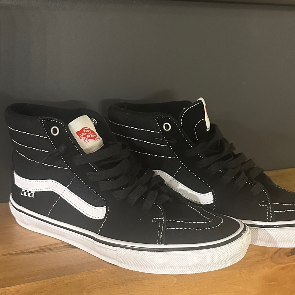 Vans Classic Black and White High-Tops